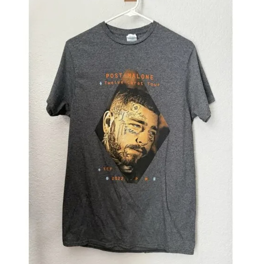 Charcoal Graphic Tour T‑Shirt